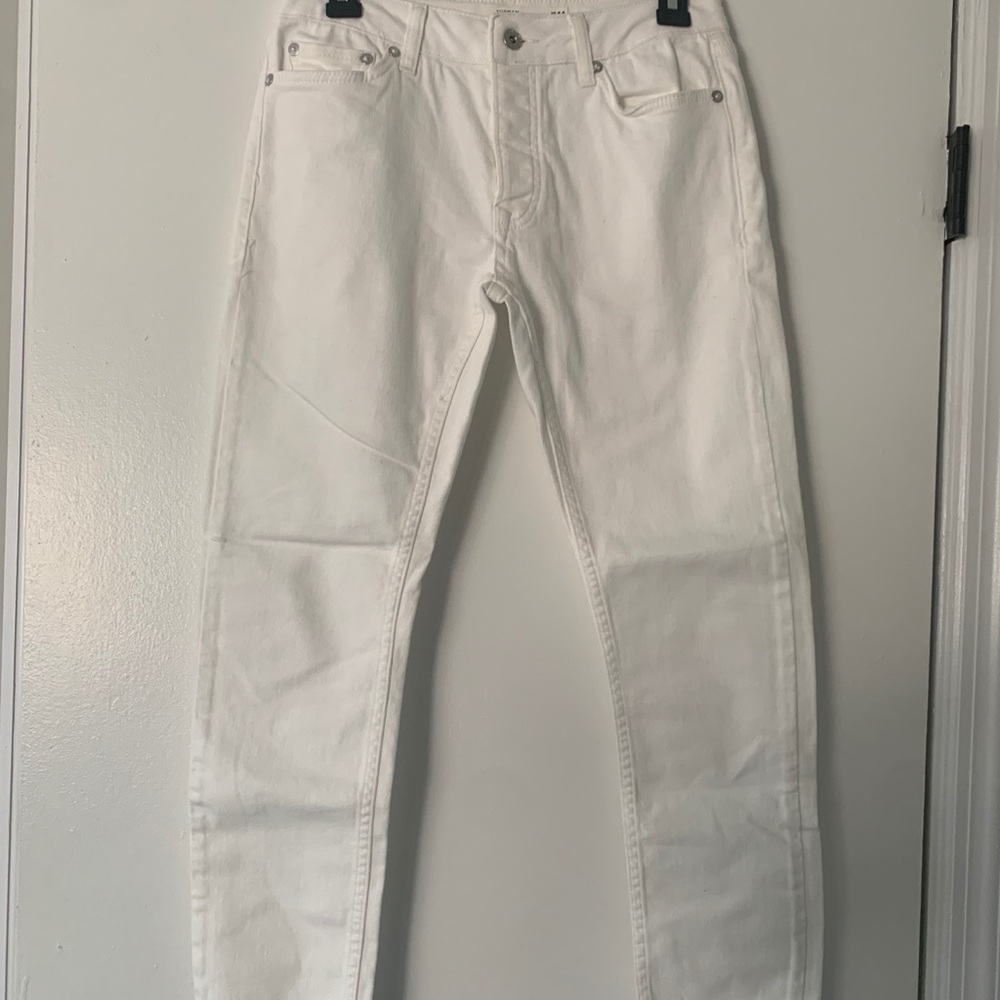 Topman white skinny jeans size 28. Never worn